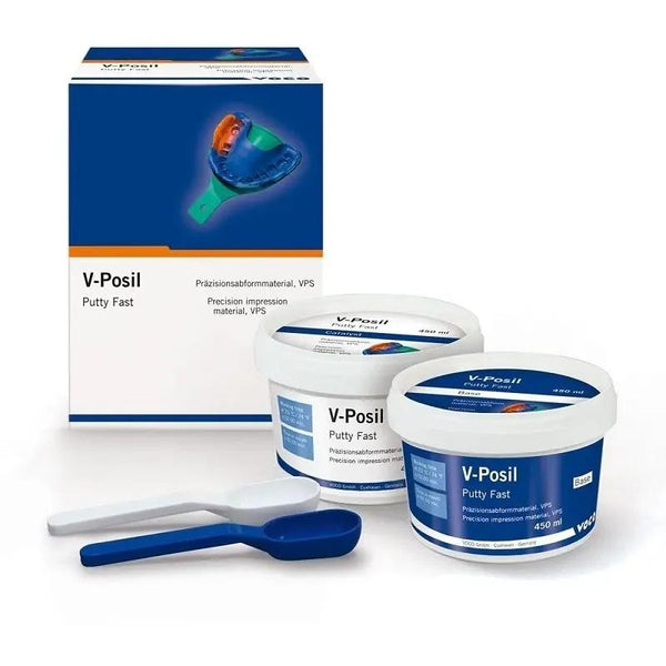 Material amprenta V-Posil Putty Fast, 2 x 450 ml