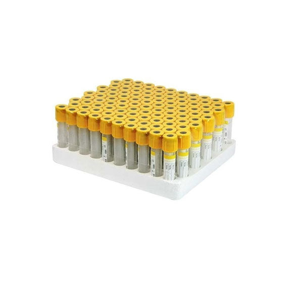 Vacutainer biochimie, cu gel separator si clot activator, 5 ml, 100 buc.