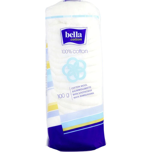 Vata din bumbac, Bella, 100 g by TZMO