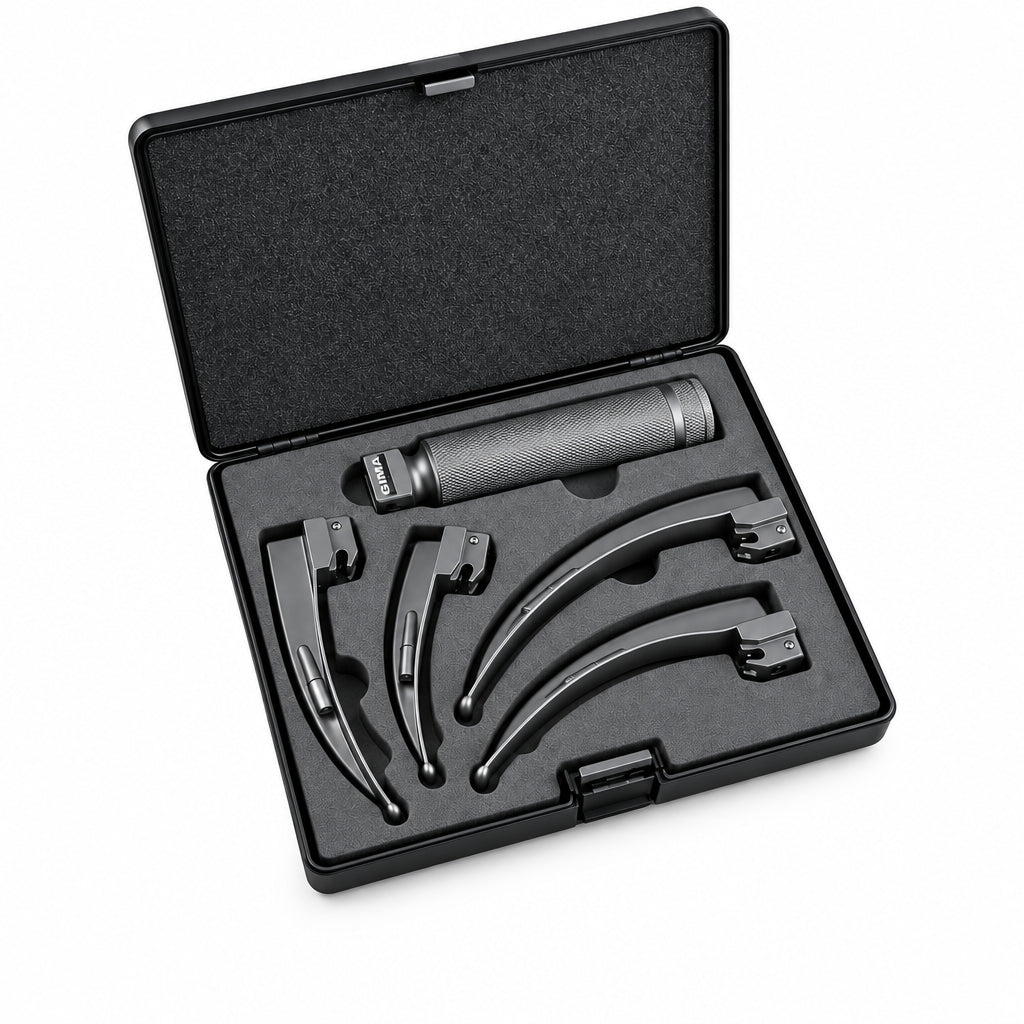 Laringoscop Gima Standard cu 4 lame McIntosh 1-2-3-4