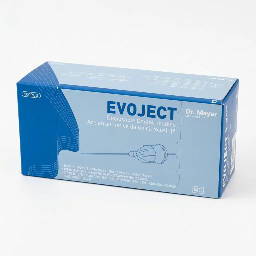 Ace atraumatice Evoject, 04 x 25 mm, 27G