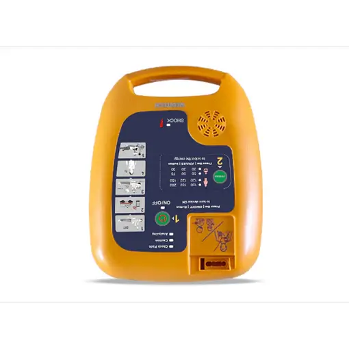 Defibrilator extern automat DEFI 5S PRO cu meniu in limba romana+geanta+suport perete+kit prim-ajutor
