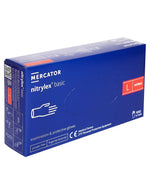 Manusi de examinare nitril nepudrate Nitrylex, Basic Dark Blue, 100 buc.