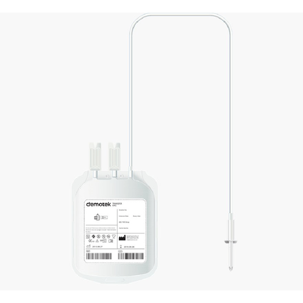 Punga de transfer cu spike si port injector, 150 ml