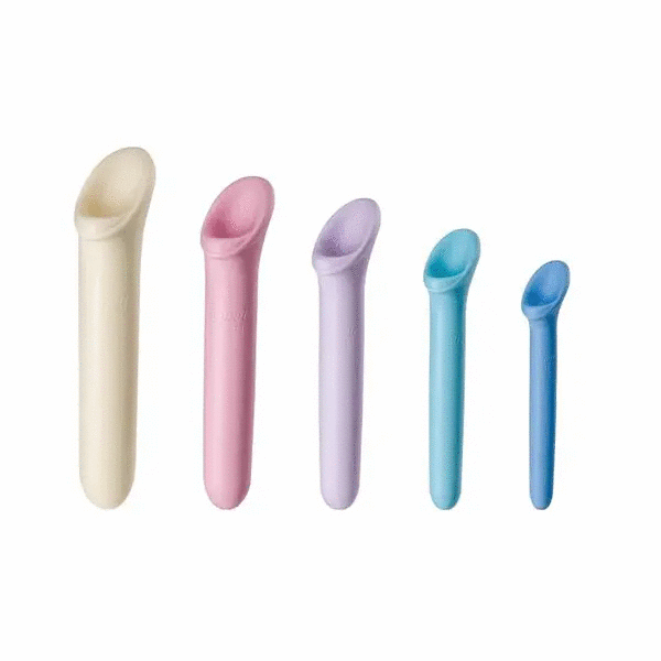 Set dilatatoare vaginale din silicon, 5 bucati