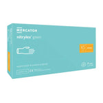 Manusi de examinare nitril nepudrate Nitrylex Green, 100 buc.