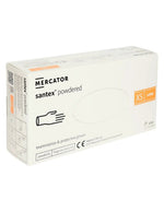 Manusi examinare latex pudrate Santex, 100 buc.