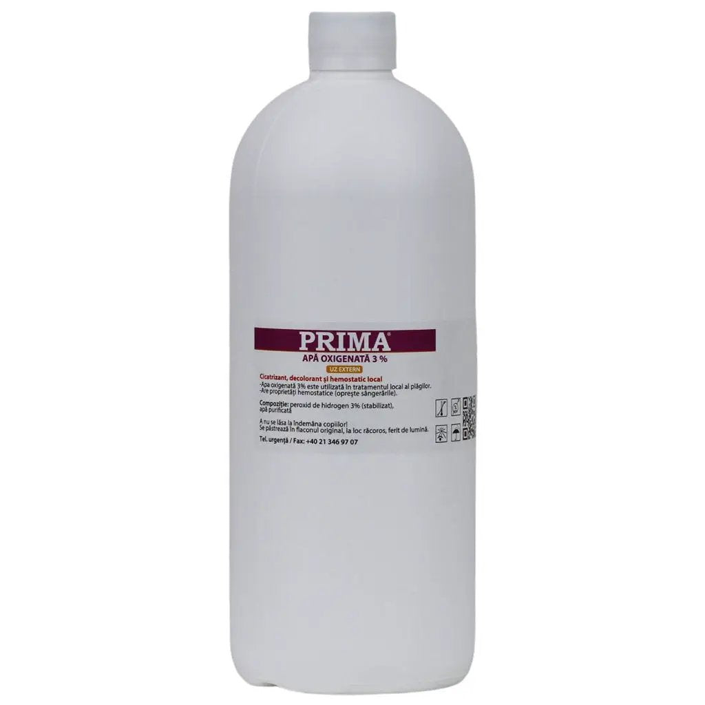 Apa oxigenata (peroxid de hidrogen) 3%, 1000 ml