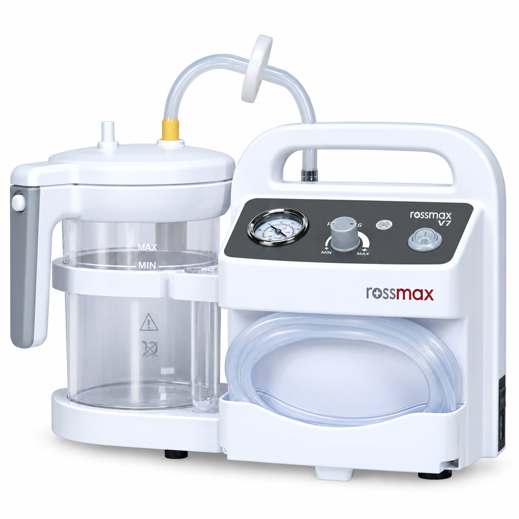 Aspirator medical ROSSMAX V7 cu acumulator