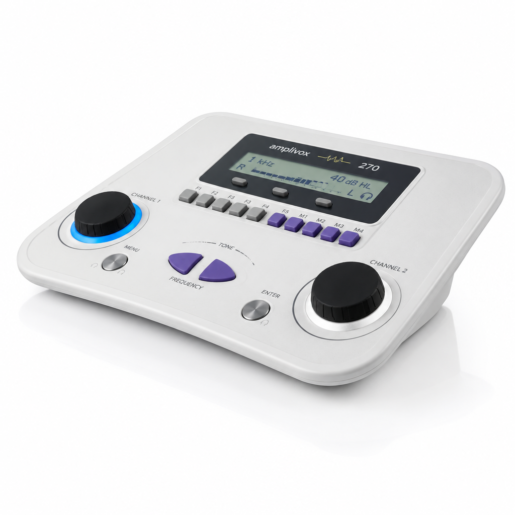 Audiometru diagnostic avansat cu doua canale Amplivox 270+