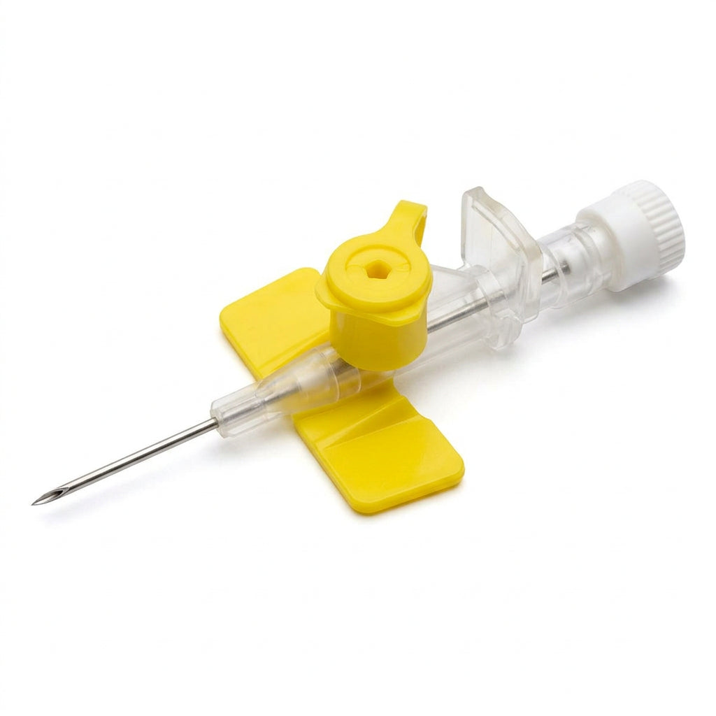 Branule G24 – galben, Plusflon, 100 buc.