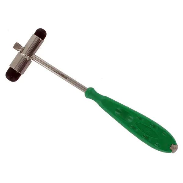 Ciocan reflexe Buck, cu ac si periuta, verde, Gima