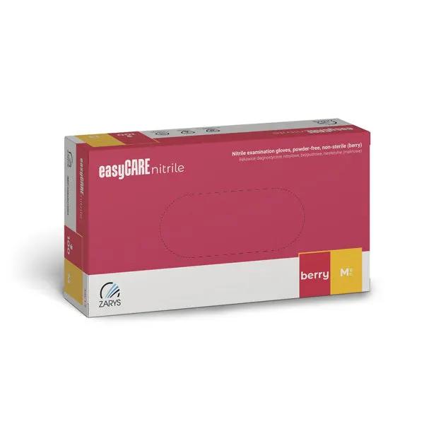Manusi de examinare nitril nepudrate - berry, easyCARE