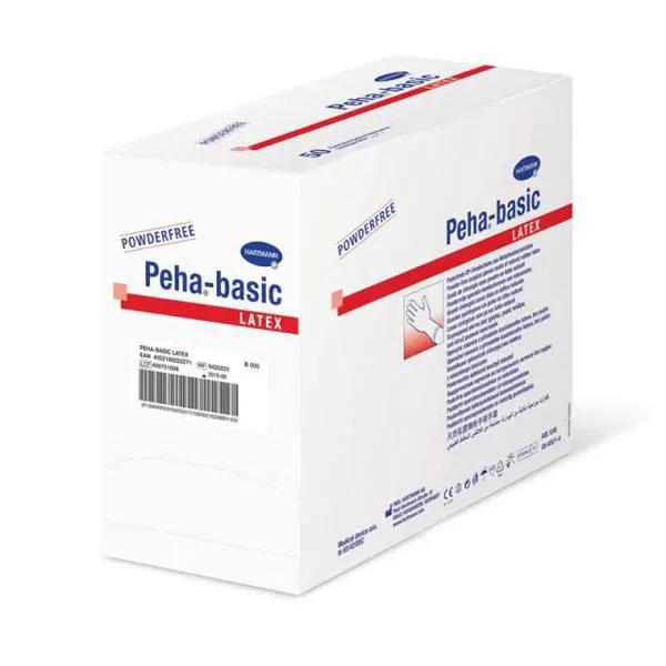 Manusi chirurgicale sterile, nepudrate, PEHA-BASIC, cutie 50 buc.