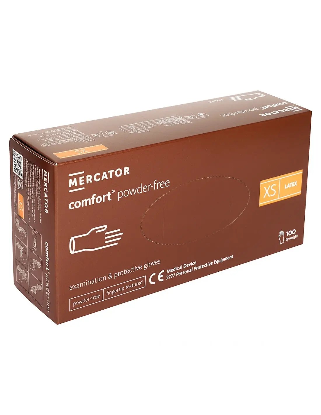 Manusi examinare latex nepudrate Comfort, 100 buc.