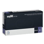 Manusi de examinare nitril nepudrate - negre, easyCARE