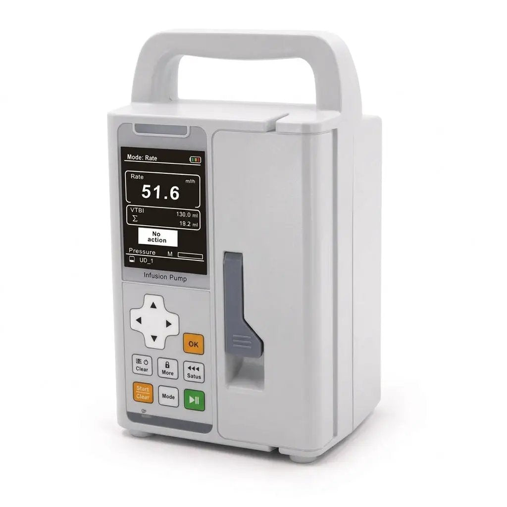 Pompa de perfuzie automata VP3, cu baza de date pentru medicamentatie