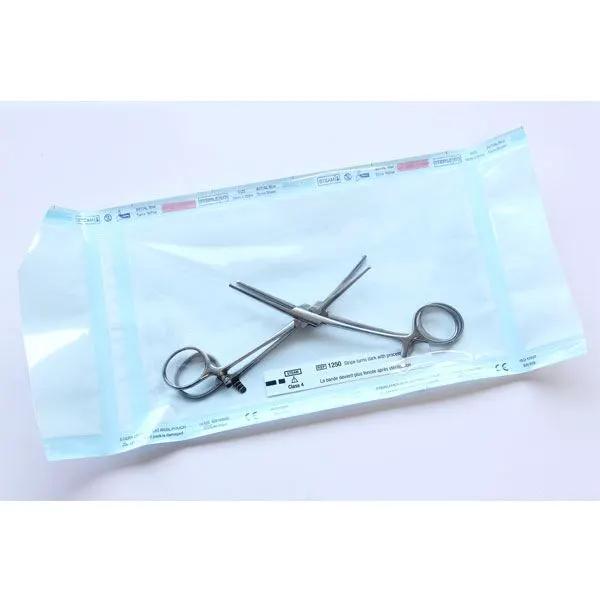 Pungi sterilizare autoadezive pentru autoclav, 200 mm x 300 mm, 100 buc.