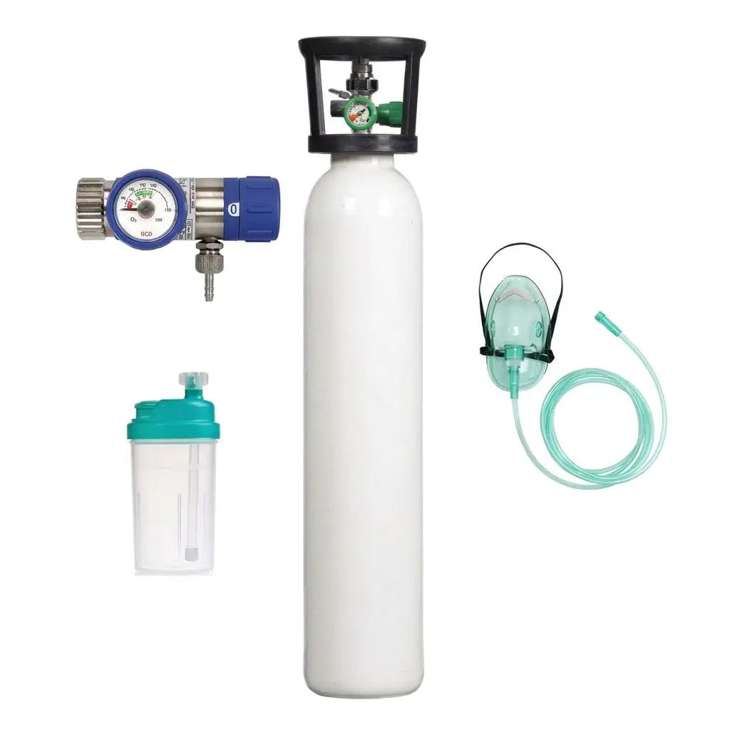Butelie oxigen - Set complet oxigenoterapie, 40 litri