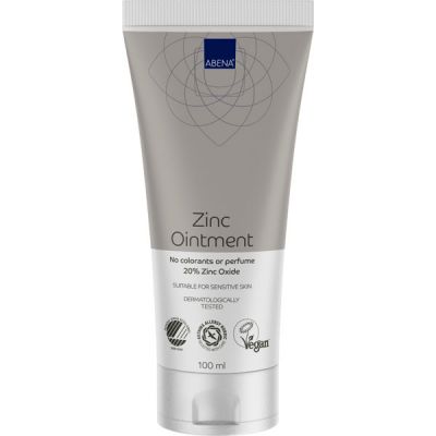 Crema antiseptica cu oxid de zinc 20%, pentru piele iritata, Abena, 100 ml