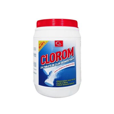 Dezinfectant clorigen CLOROM, 200 tablete