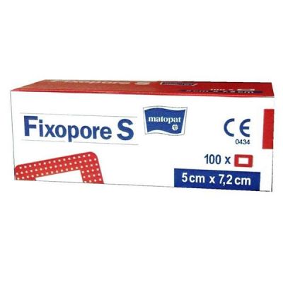 Plasturi sterili cu pansament absorbant FIXOPORE S