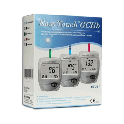 Analizor EasyTouch GCH - glicemie, colesterol, hemoglobina