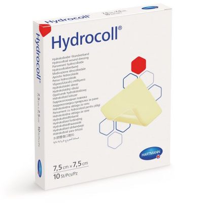 Pansament cu hidrocoloid Hydrocoll, 7.5 cm x 7.5 cm, 10 buc.