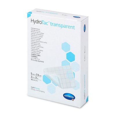 Pansament HydroTac transparent, 5 cm x 7.5 cm, 10 bucati