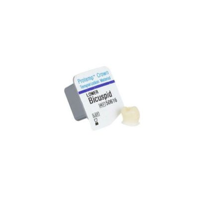 Protemp Crown Lower Bicuspid (pre-molar), large, refill 