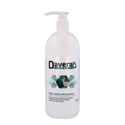 Sapun lichid antimicrobian DAVERA SOAP, 1000 ml