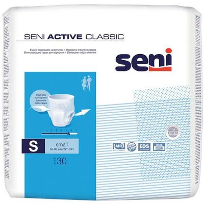 Scutece chilot Seni Active Classic Small, 5.5 picaturi, 30 buc.