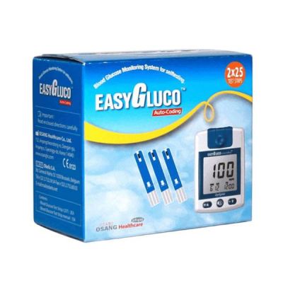 Teste pentru glucometru EasyGluco, 50 buc.