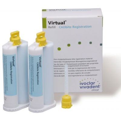 Silicon aditie Virtual CADbite Registration, 2 x 50 ml