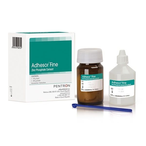 Adhesor Fine 80g+55ml N1 White | medizone.ro