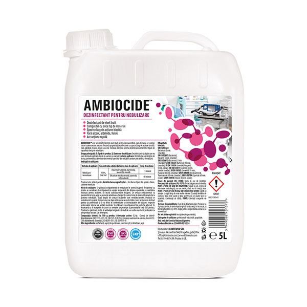 Dezinfectant suprafete prin nebulizare RTU Ambiocide, 5 litri|Medizone