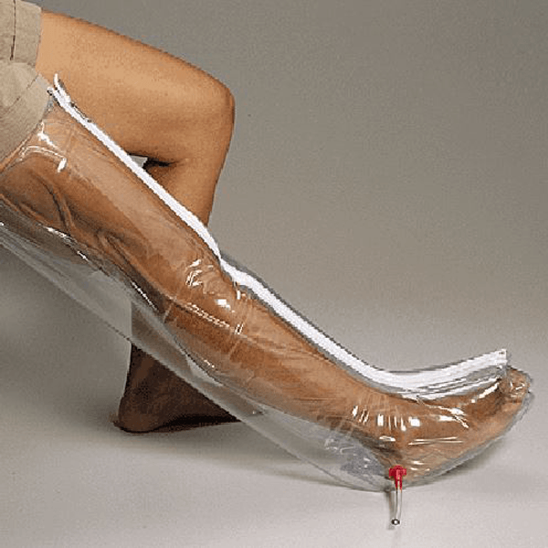 Atela gonflabila pentru picior complet | Medizone