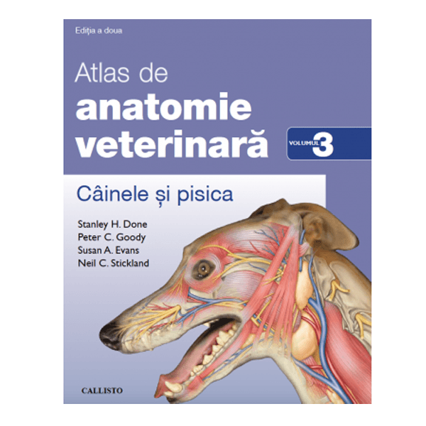 Atlas de Anatomie Veterinara, Cainele si Pisica | medizone.ro