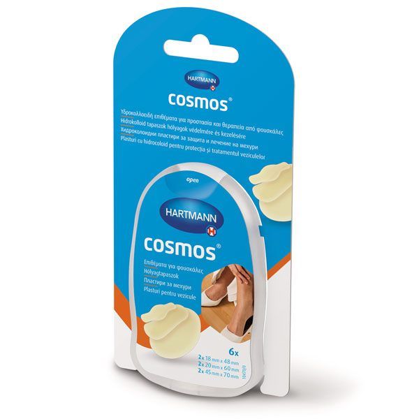 Plasturi COSMOS MIX pentru bataturi, 6 buc.|Medizone