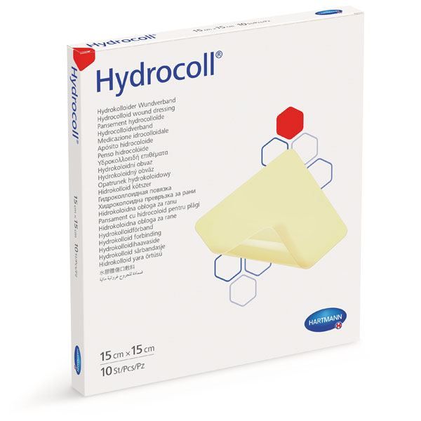 Pansament cu hidrocoloid Hydrocoll, 15 cm x 15 cm, 5 buc.|Medizone