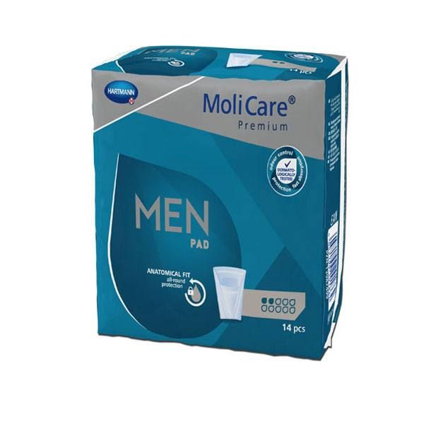 Tampoane urologice MoliCare Premium MEN PAD, 14 buc.|Medizone