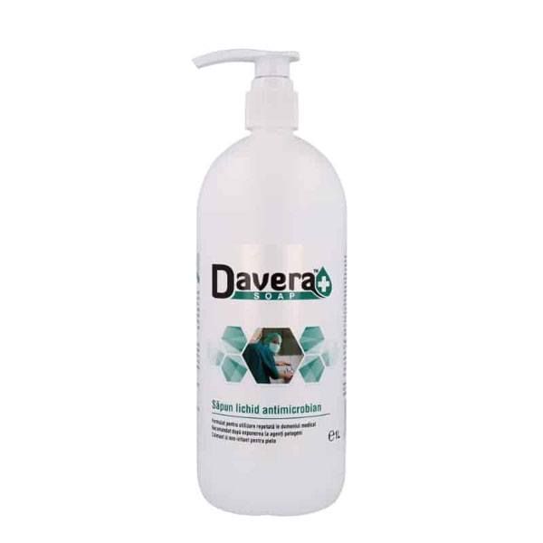 Sapun lichid antimicrobian DAVERA SOAP, 1000 ml|Medizone