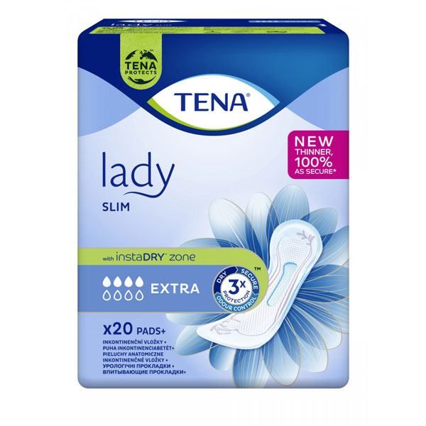 Absorbante incontinenta Tena Lady Slim Extra, 20 buc.|Medizone