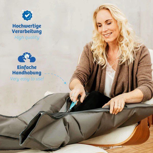Aparat De Masaj Cu Aer Comprimat Venel Engel 4 Premium, Germania, Set Complet Pentru Picioare