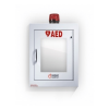Cutie AED montabila pe perete cu alarma și sistem de securitate